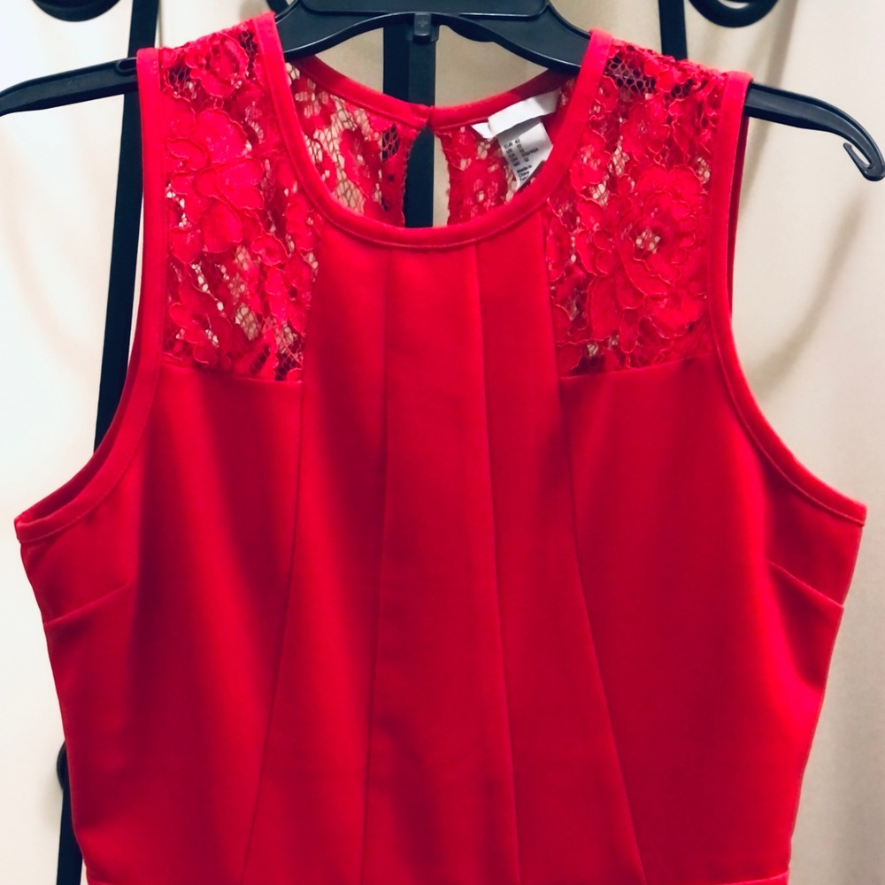 H&M Ruffles & Lace Top